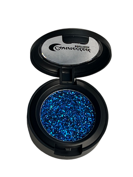 Alchemy Blue Glitter Eyeshadow – Sparkling Statement Shade